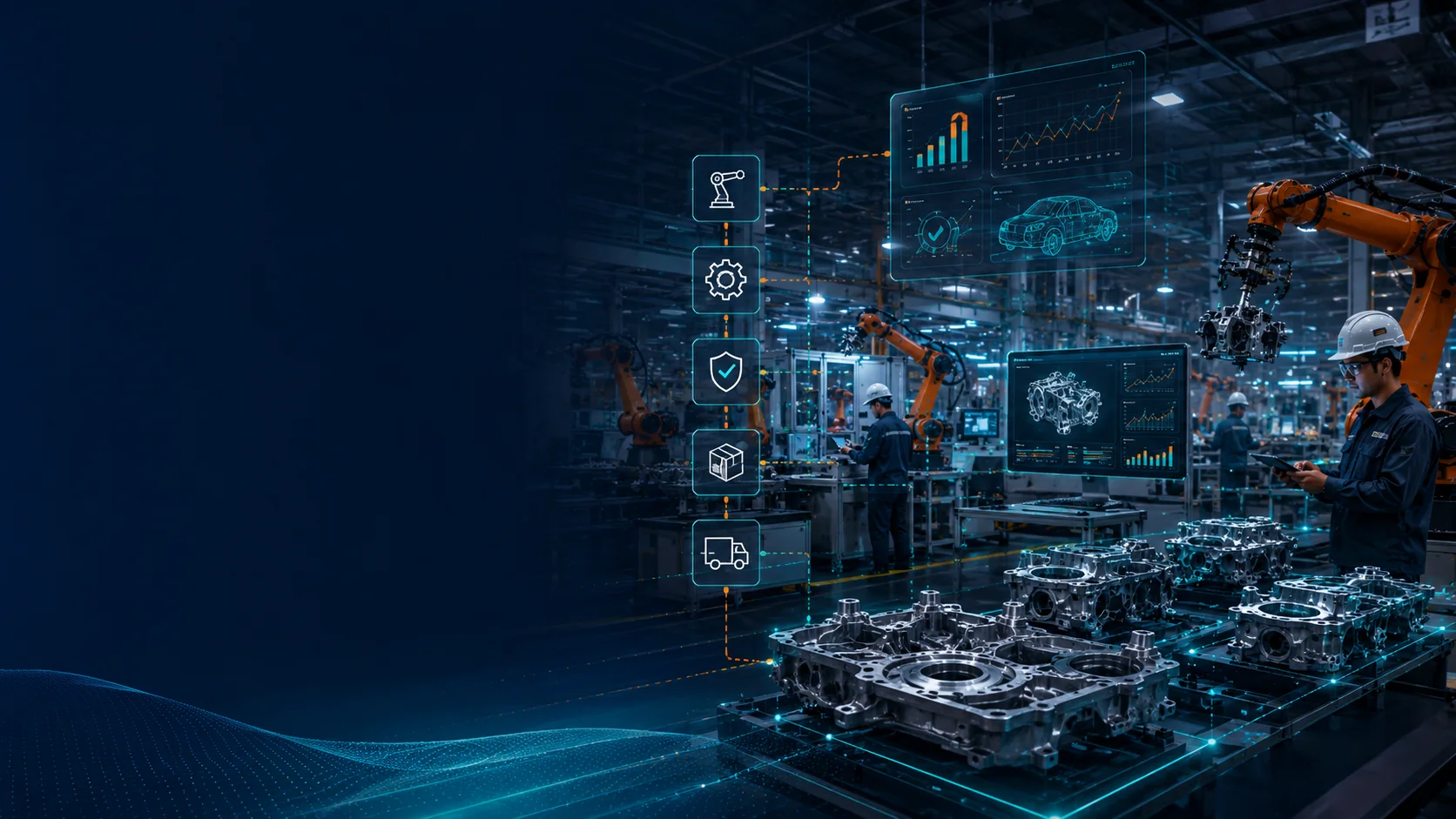Custom manufacturing software engineering partner for operational workflows